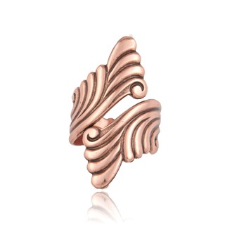 Scroll Wrap Adjustable Ring