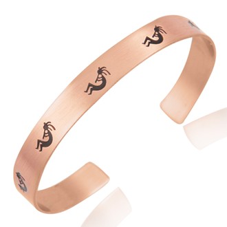 Kokopelli Struck Cuff