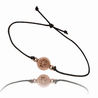 Buffalo Round Single Adjustable Bracelet