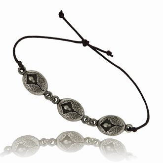 Stingray Oval Triple Adjustable Bracelet