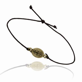 Lizard Oval Adjustable Single Bracelet