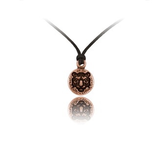 Tiger Face Round Adjustable Pendant