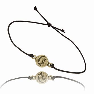 Armadillo Round Adjustable Single Bracelet