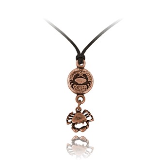 Crab Round Adjustable Pendant Crab Drop Charm