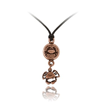 Crab Round Adjustable Pendant Crab Drop Charm