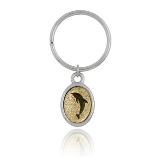 Dolphin Mini-Elegance Key Ring