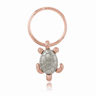 Turtle Elegance Key Ring