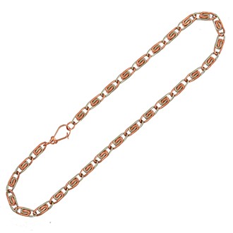 Swirl Starburst Chain Neck