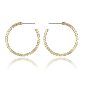 Twist Square Hoop Ear