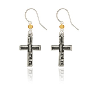 LIFE Cross Earrings