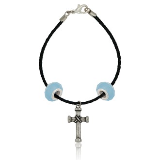 Bound Cross Braided Bracelet