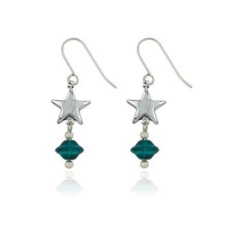 Star and Bead Earrings