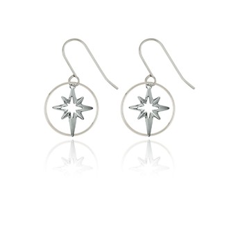 Ring and Small Star Burst Earrings