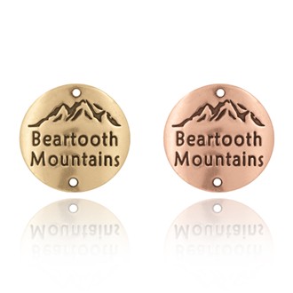 Beartooth Mountains Hiking Medallion