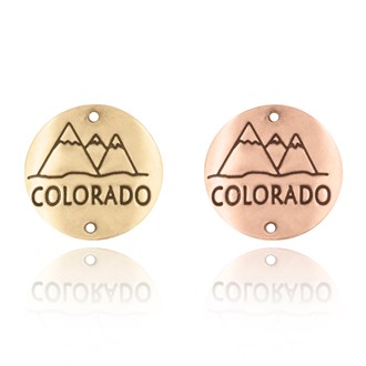 Colorado Hiking Medallion