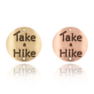 Take a Hike Hiking Medallion