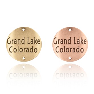 Grand Lake CO Hiking Medallion