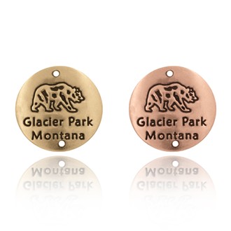 Glacier Park MT Hiking Medallion