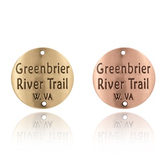Greenbrier River Trail Hiking Medallion