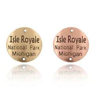 Isle Royale National Park Hiking Medallion