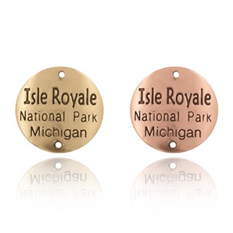 Isle Royale National Park Hiking Medallion
