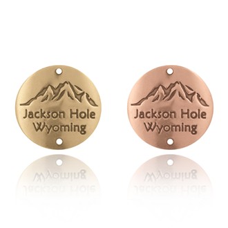 Jackson Hole WY Hiking Medallion