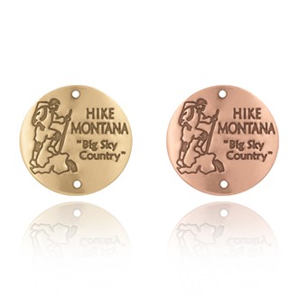 Hike Montana Hiking Medallion