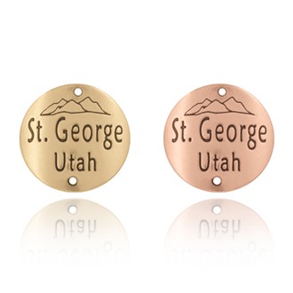 St. George UT Hiking Medallion