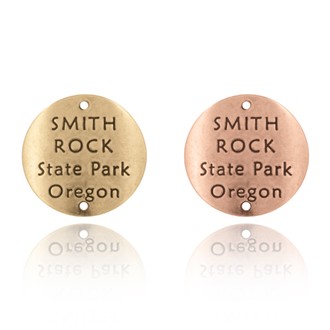 Smith Rock State Park Hiking Medallion