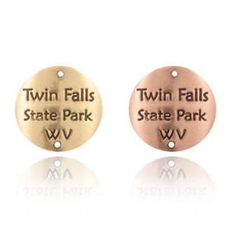Twin Falls State Park Hiking Medallion