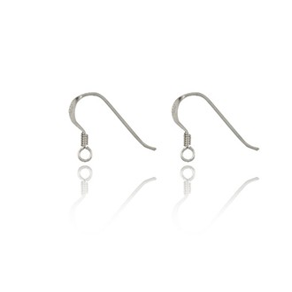 Ear Wire Fish Hook Sterling Silver