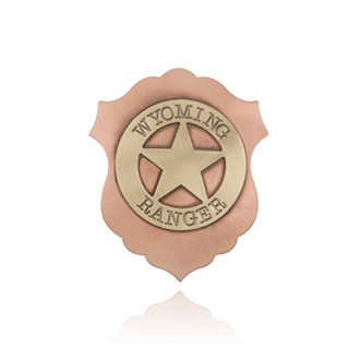 Shield Wyoming Ranger Badge with Overlay