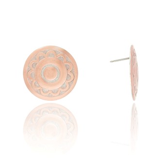 Treasures Maze Design Post Earrings