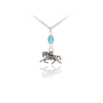 Race Horse Chain Pendant