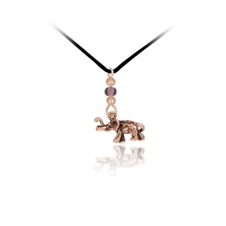 Corded Elephant Pendant