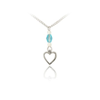 Open Heart Chain Pendant