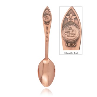 Iowa State Seal Spoon