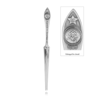 North Dakota State Seal Letter Opener