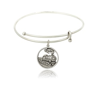 Train in Circle Slider Bangle