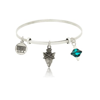 Arrowhead Adjustable Bangle Bracelet