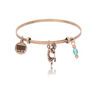 Kokopelli Adjustable Bangle Bracelet