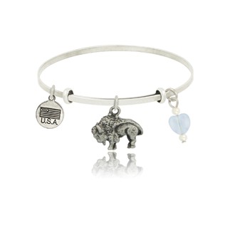 Buffalo Adjustable Bangle Bracelet