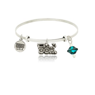 Engine Adjustable Bangle Bracelet