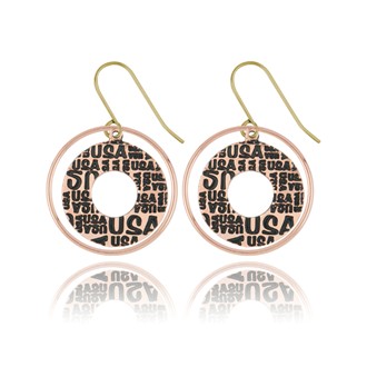 USA Echo Earrings