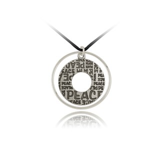 PEACE Echo Corded Pendant