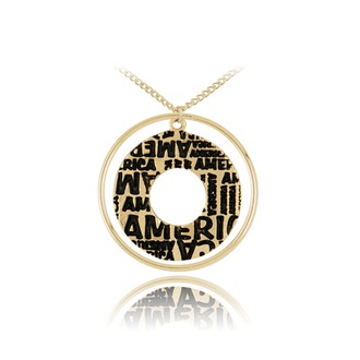 AMERICA Large Echo Chain Pendant