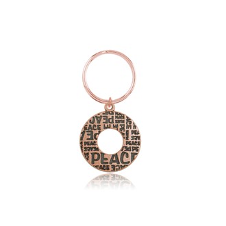 PEACE Echo Small Key Ring