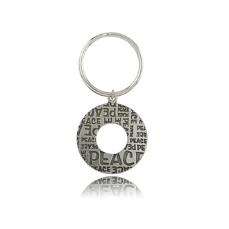 PEACE Echo Large Key Ring