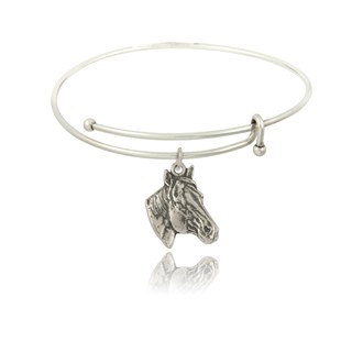 Horse Head Slider Bangle