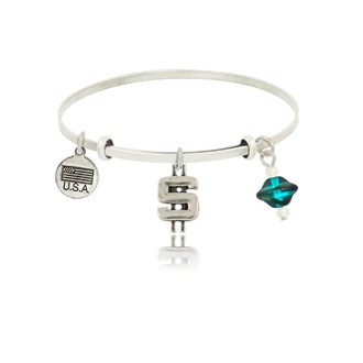 Dollar Sign Adjustable Bangle Bracelet